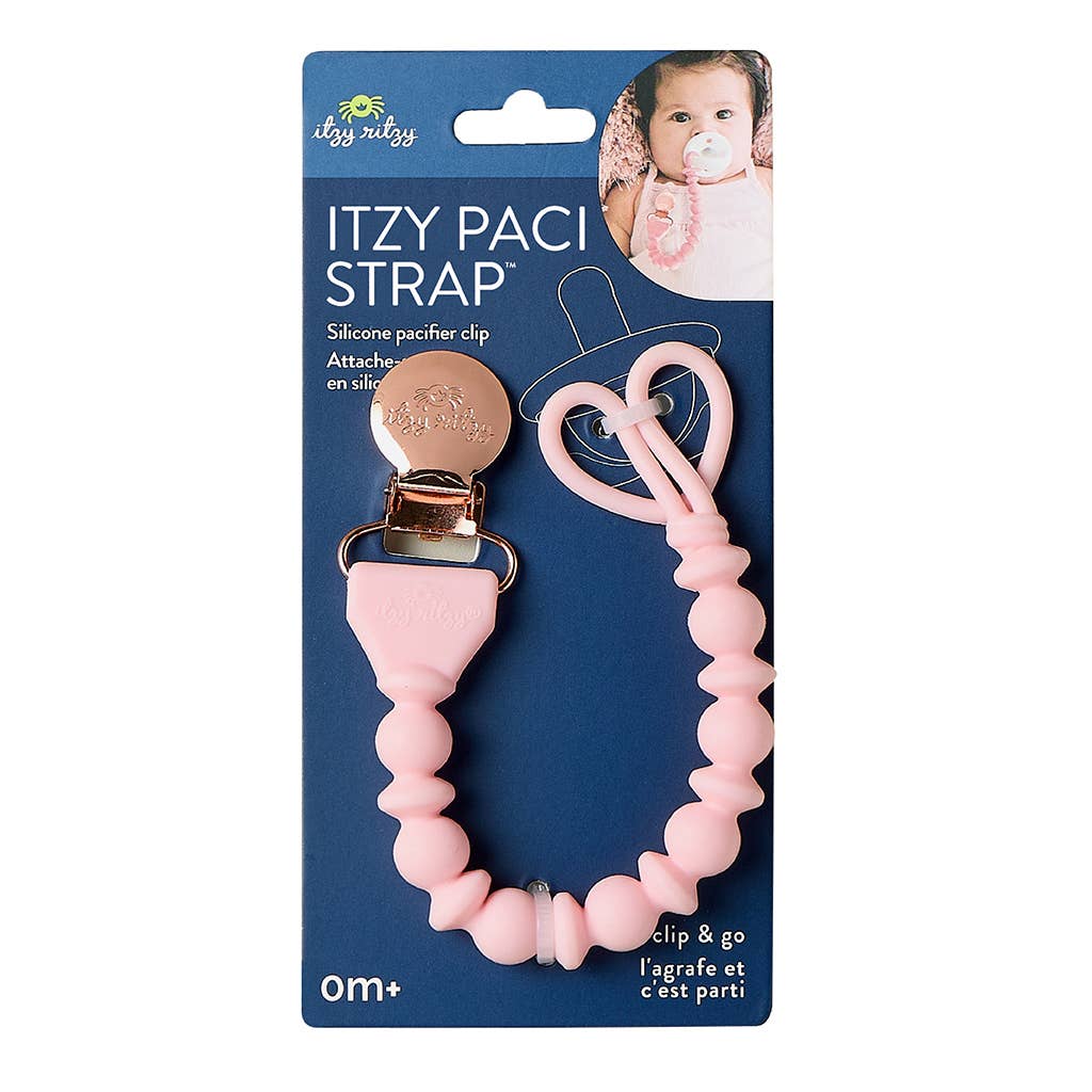 Sweetie Strap™ Silicone One-Piece Pacifier Clips