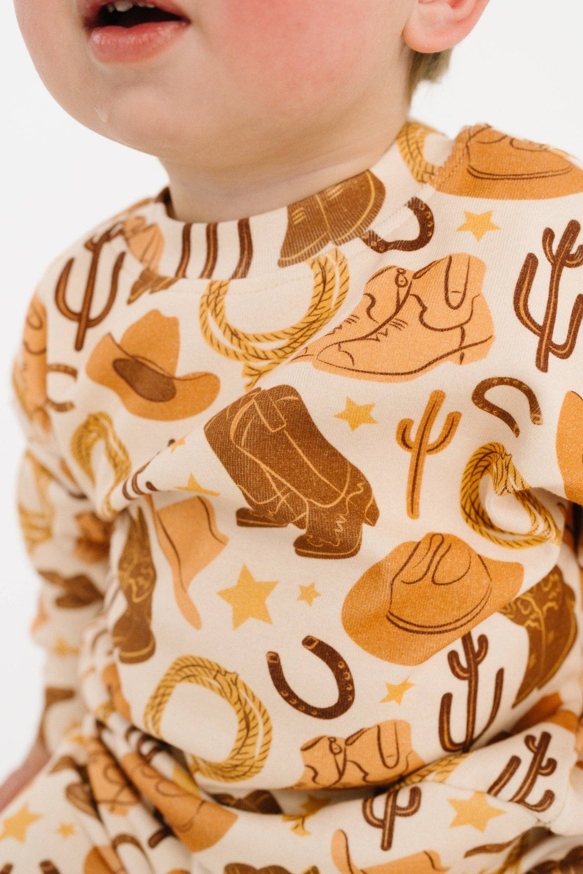 Cowboy Crewneck Set