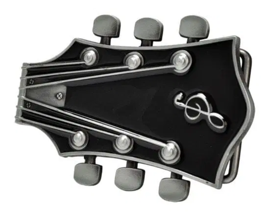 GUITAR Musical Musician Belt Buckle 1229BK