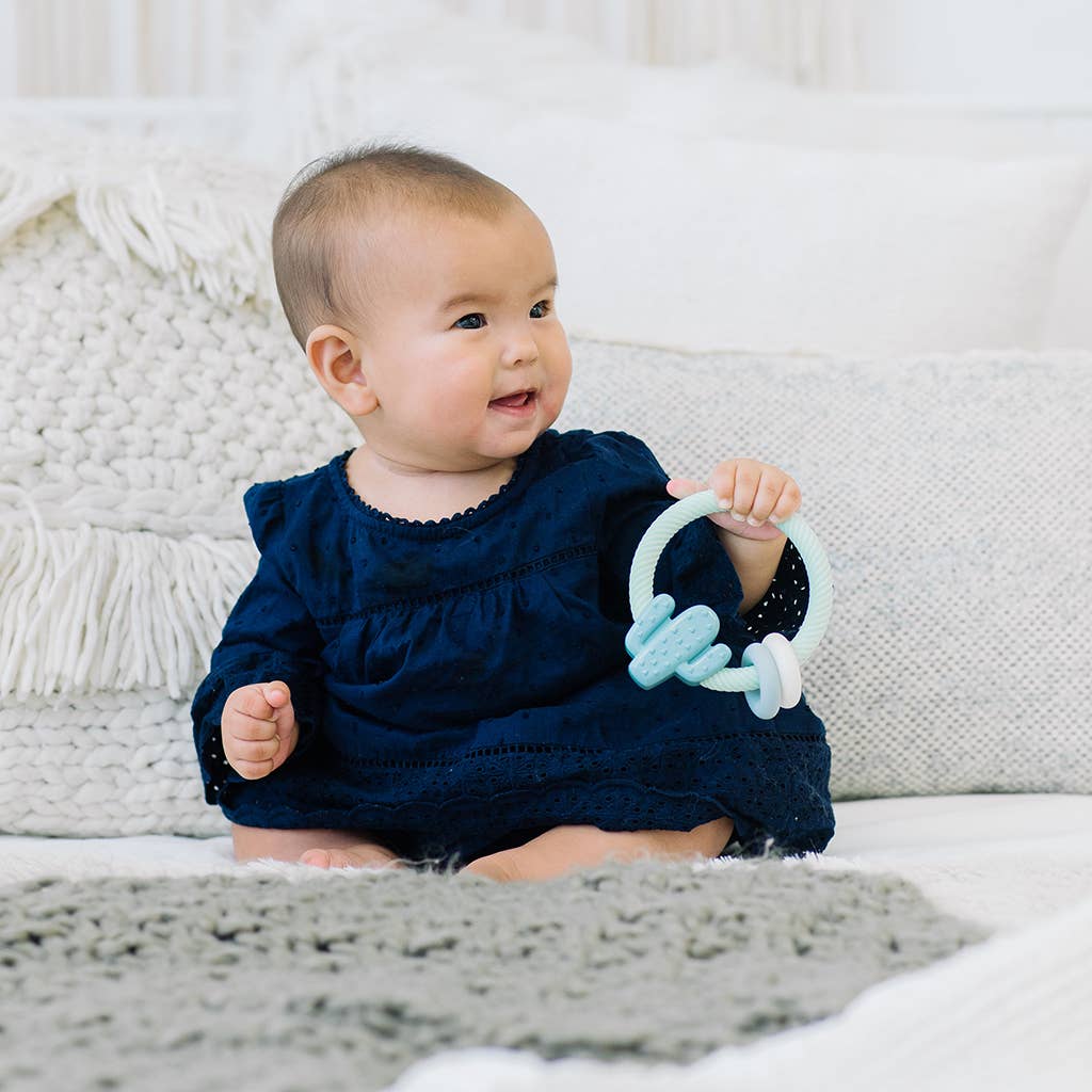 *NEW OPTION* Ritzy Rattle™ Silicone Teether Rattles