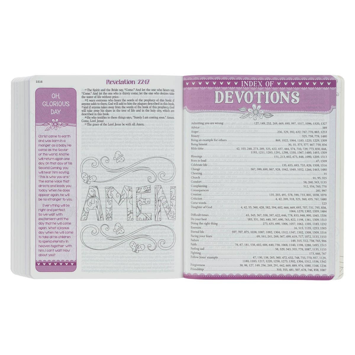 ESV My Creative Bible for Girls Softcover, Pink Floral