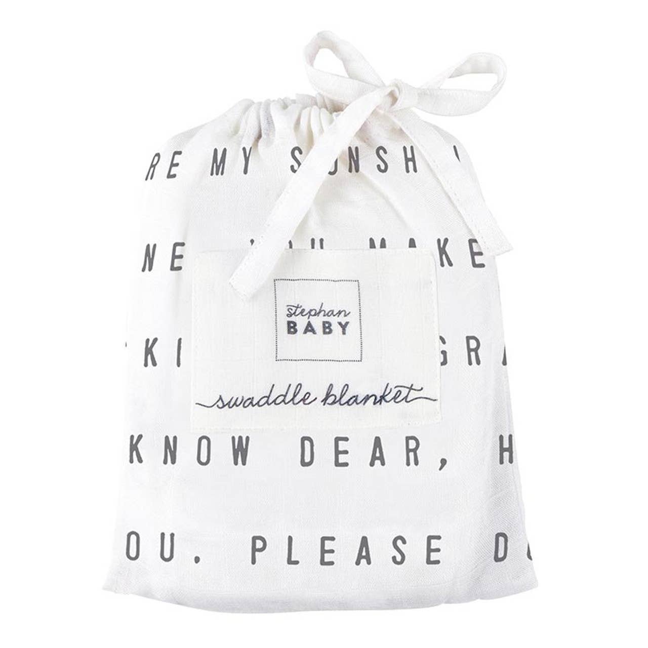 Swaddle Blanket - You Make Me Happy