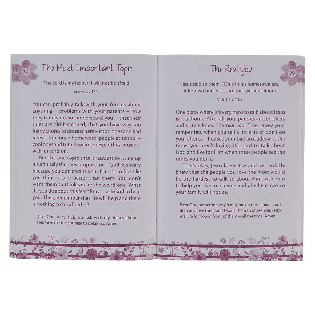 Kid Book Mini Devotions for Girls Softcover