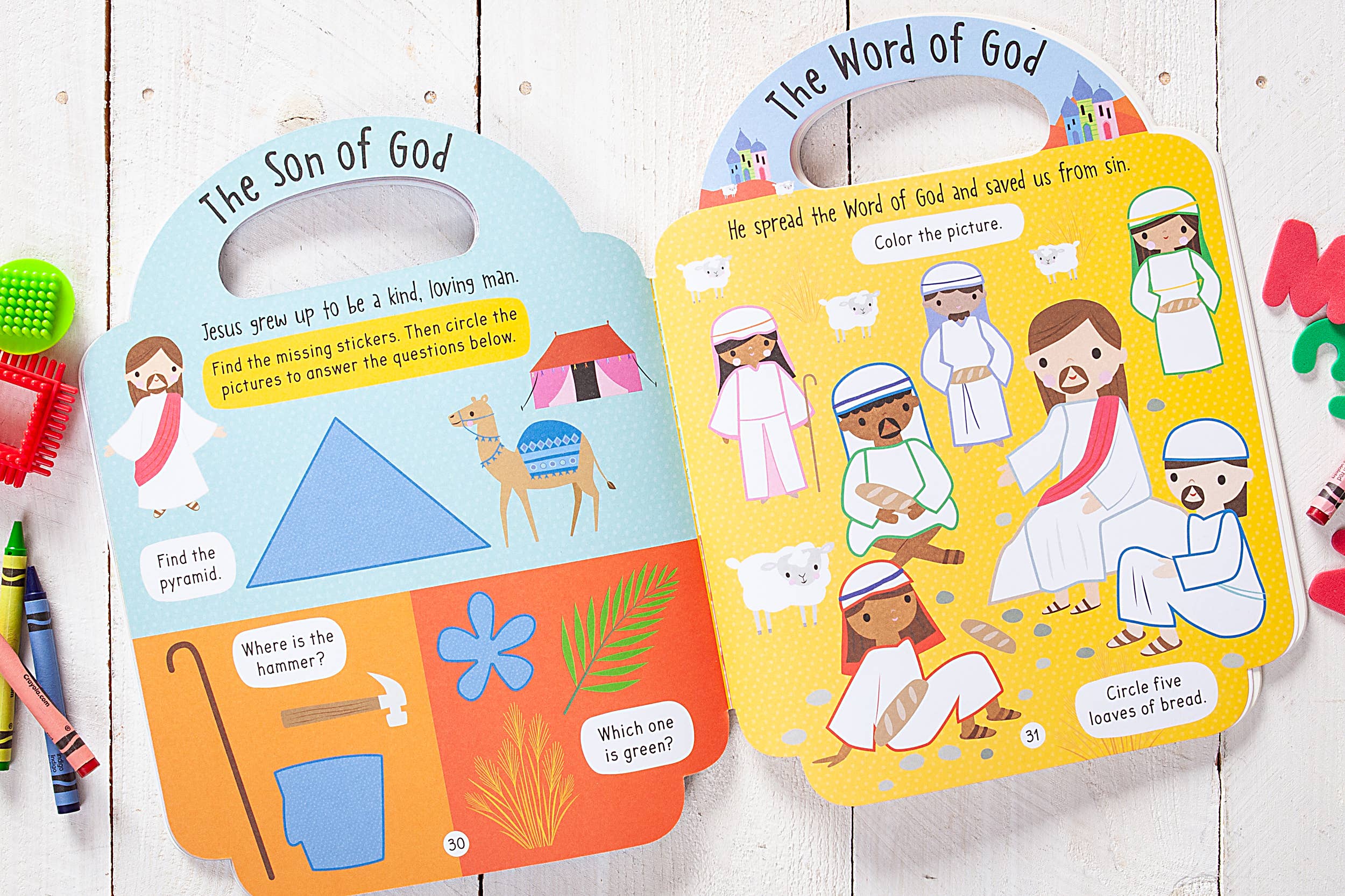 The Story of Christmas (Christmas Sticker Activity Book)