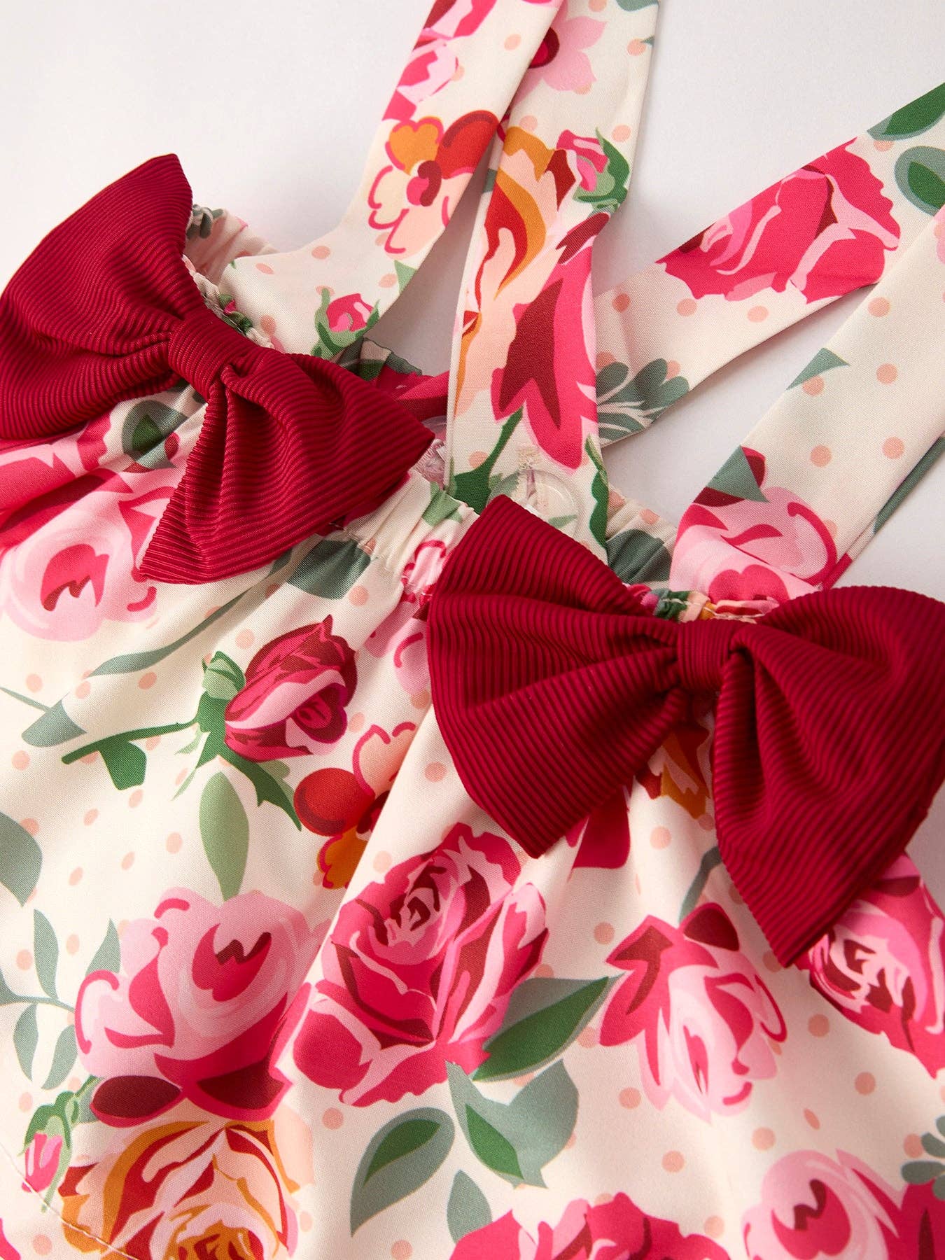 Girls Leopard Romper