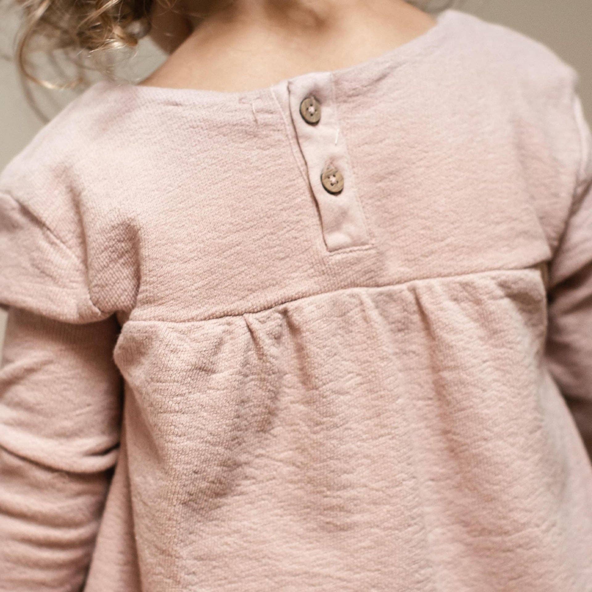 Little Button Organic Tunic & Pants Set