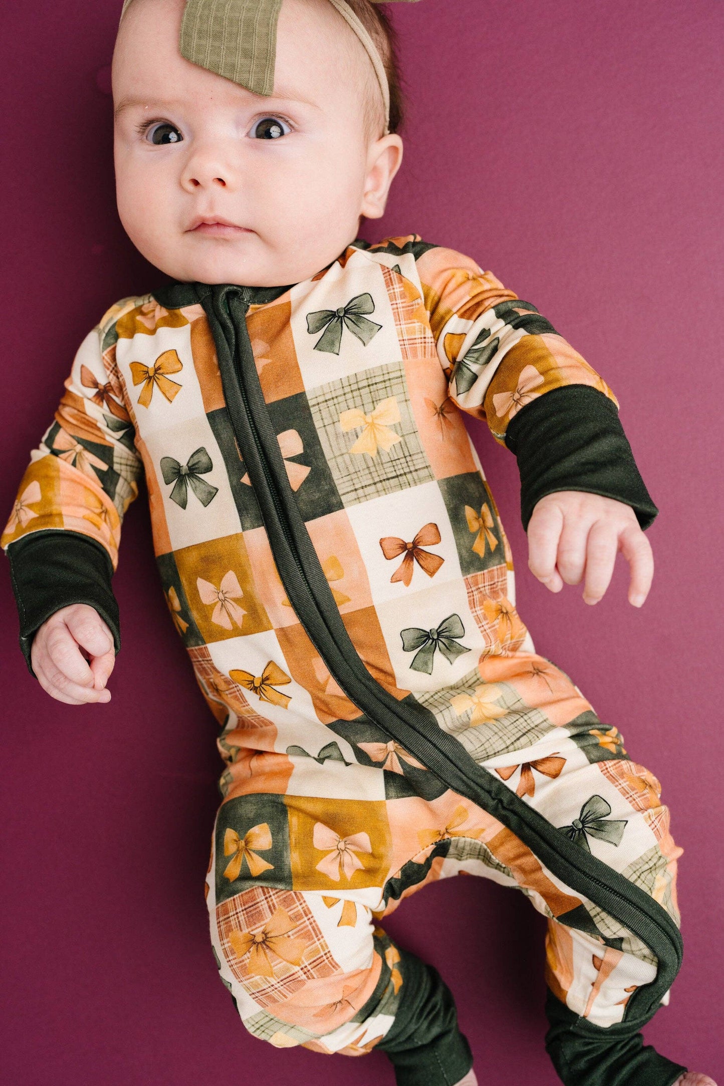 Bow Patchwork Bamboo Sleeper