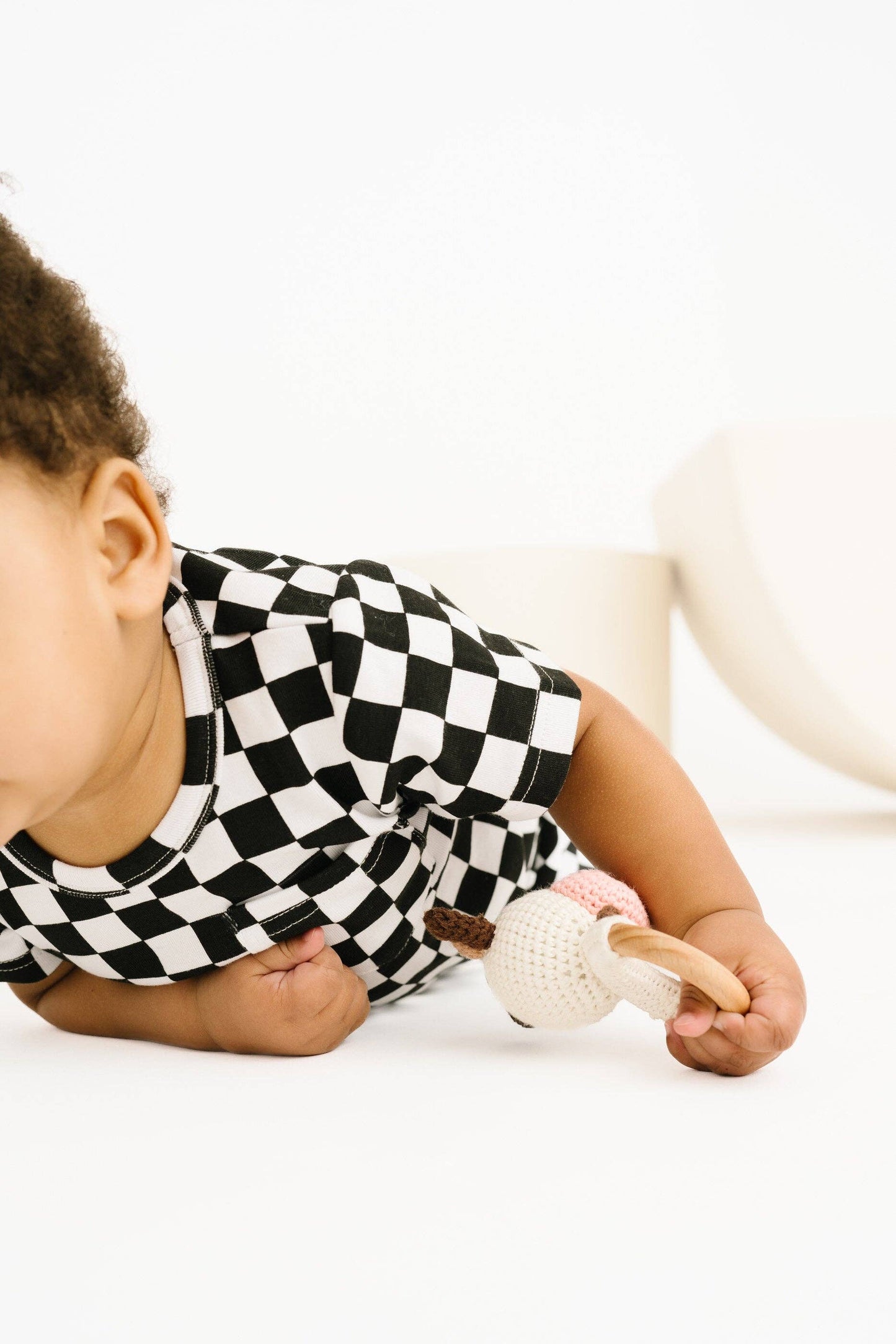 Black Checkered Pocket Set