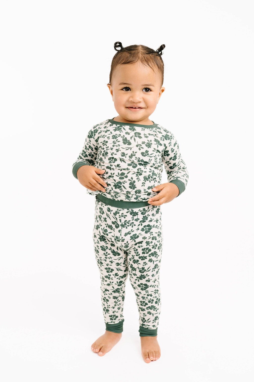 Earthy Floral Bamboo Set