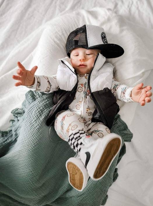 Baby Boy Dirt Bike Motocross Sleeper/Pajamas