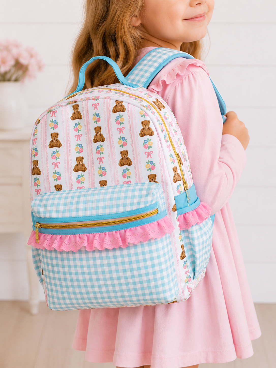 Bree Backpack - Teddy Tea Party