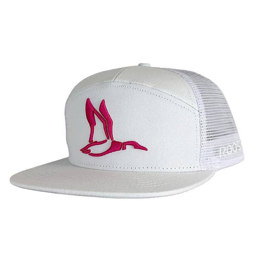 Roost White 7 Panel Pink 3D Puff Duck (RH-R-121)