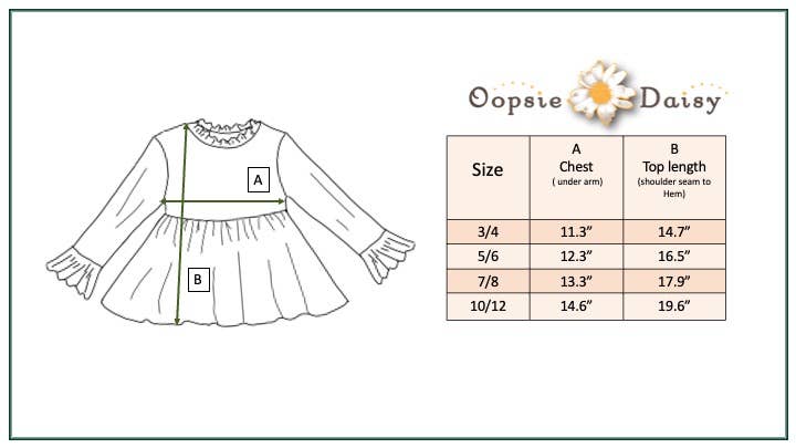 Kids White Long Sleeve Lettuce Trim Ribbed Fall Winter Shirt