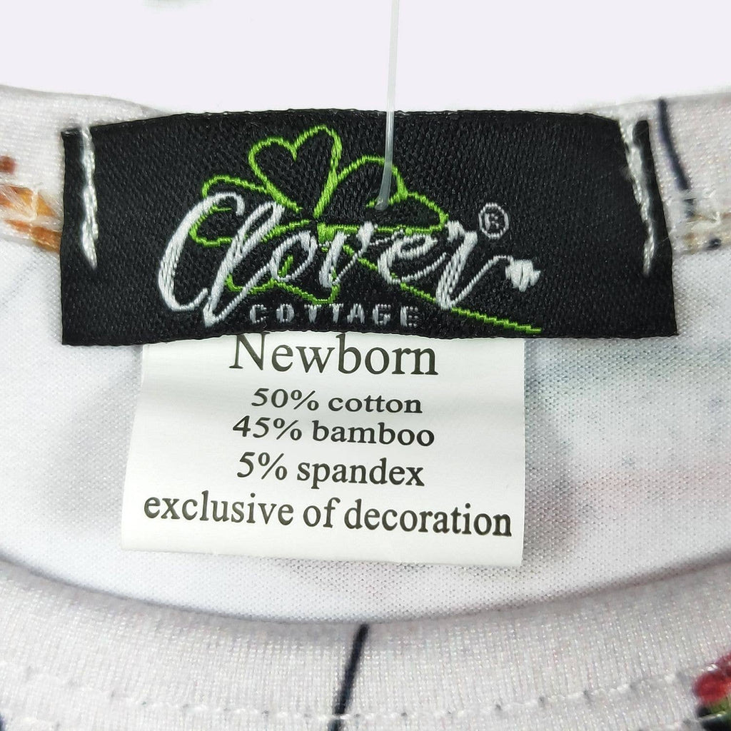Rainbow Trout Baby Knotted Gown