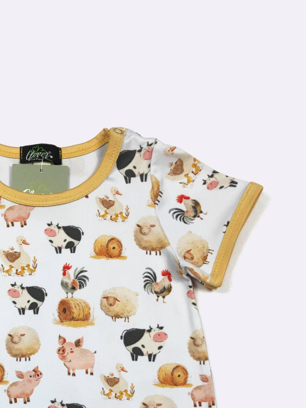 Farm Friends Boy Romper