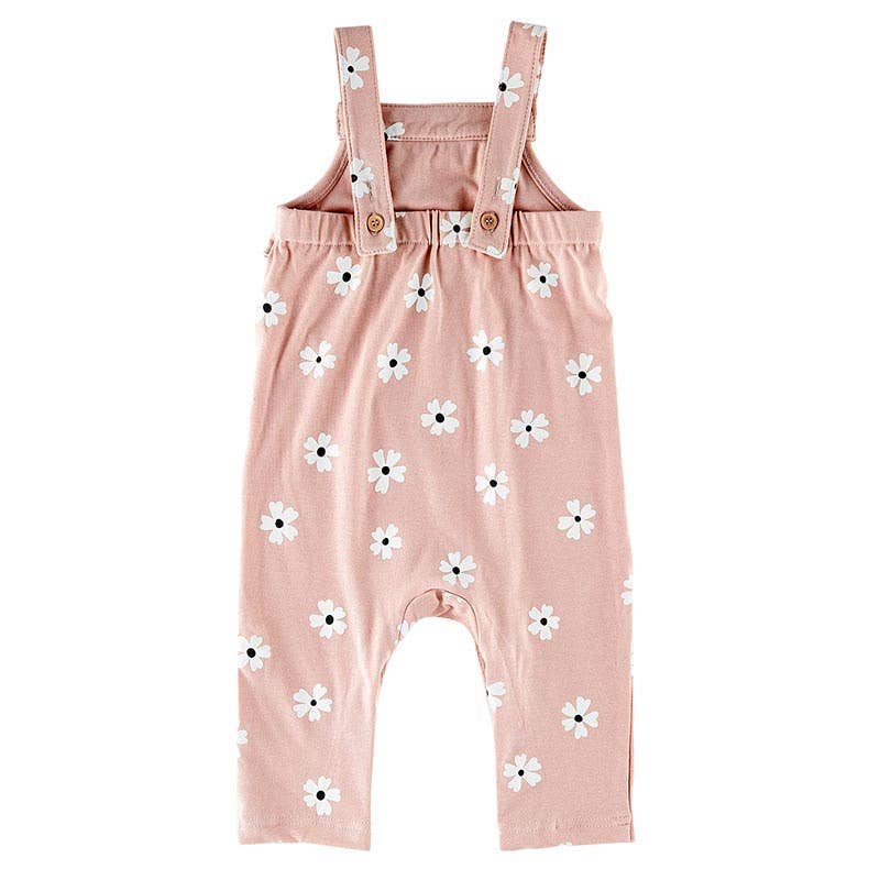 Overall Ruffle Romper - FloralP2697--6