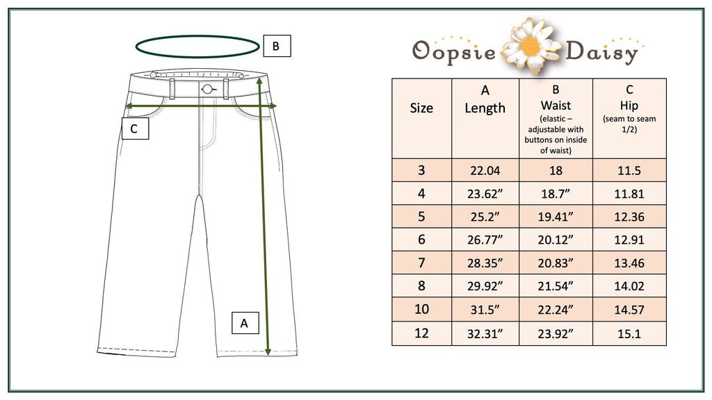 Kids Medium Wash Wide Leg Denim Jean Fall Winter Pant