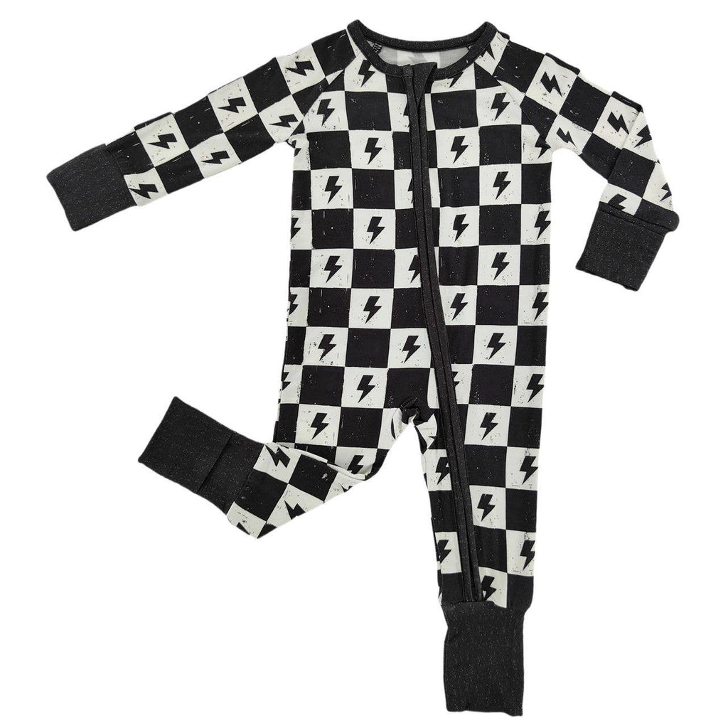 Electric Checkered Bamboo Sleeper