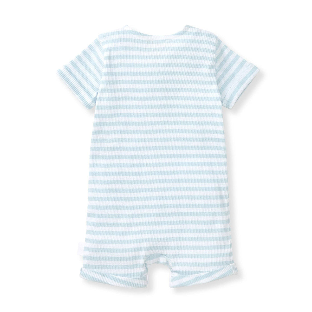 Rib Stripe Romper