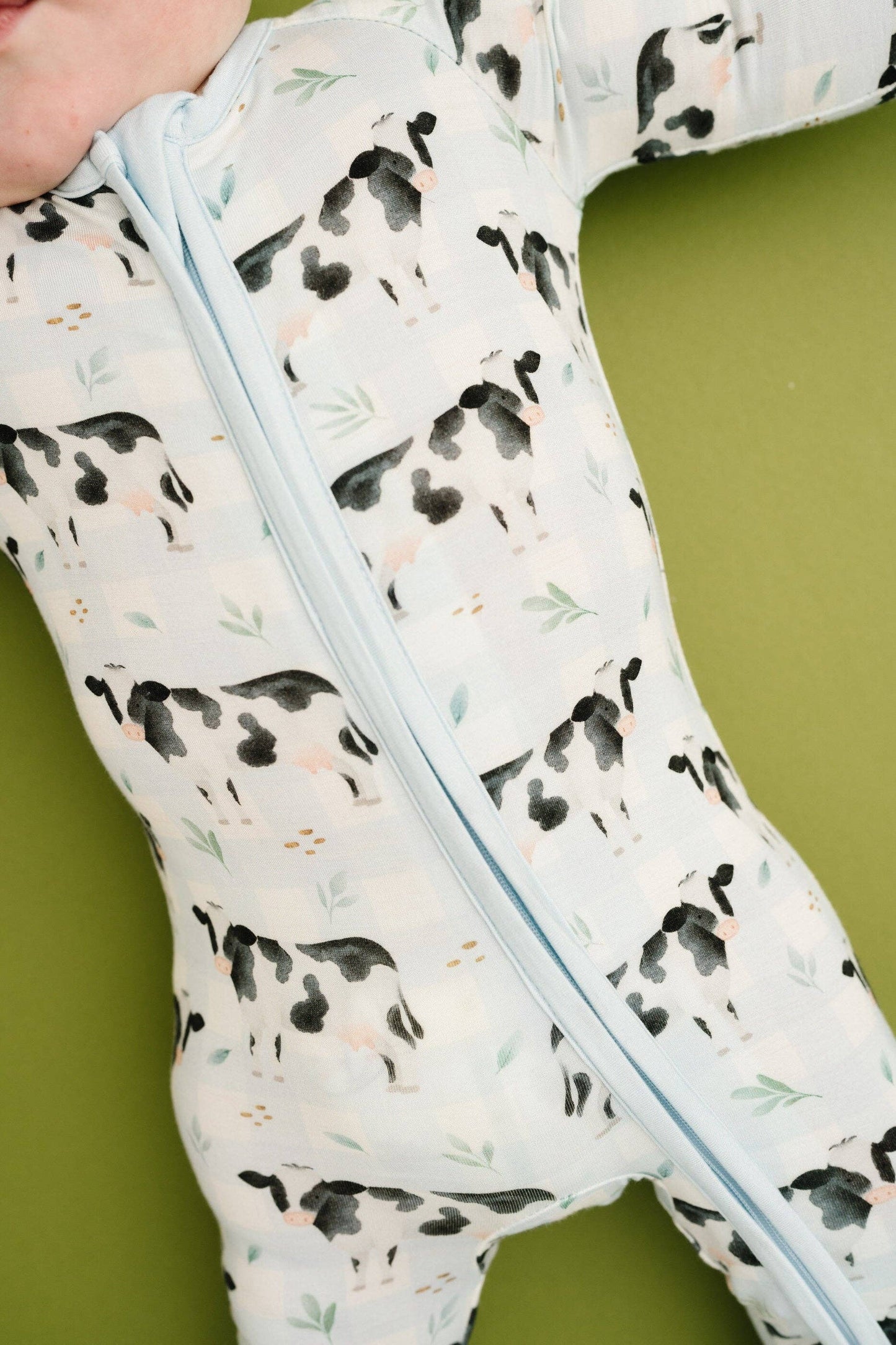 Dairy Cow Bamboo Sleeper