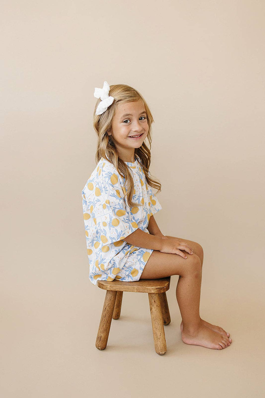 Baby & Kids' Cotton Shorts Set | Lemons