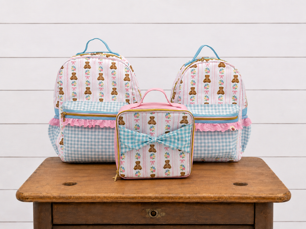 Bree Backpack - Teddy Tea Party