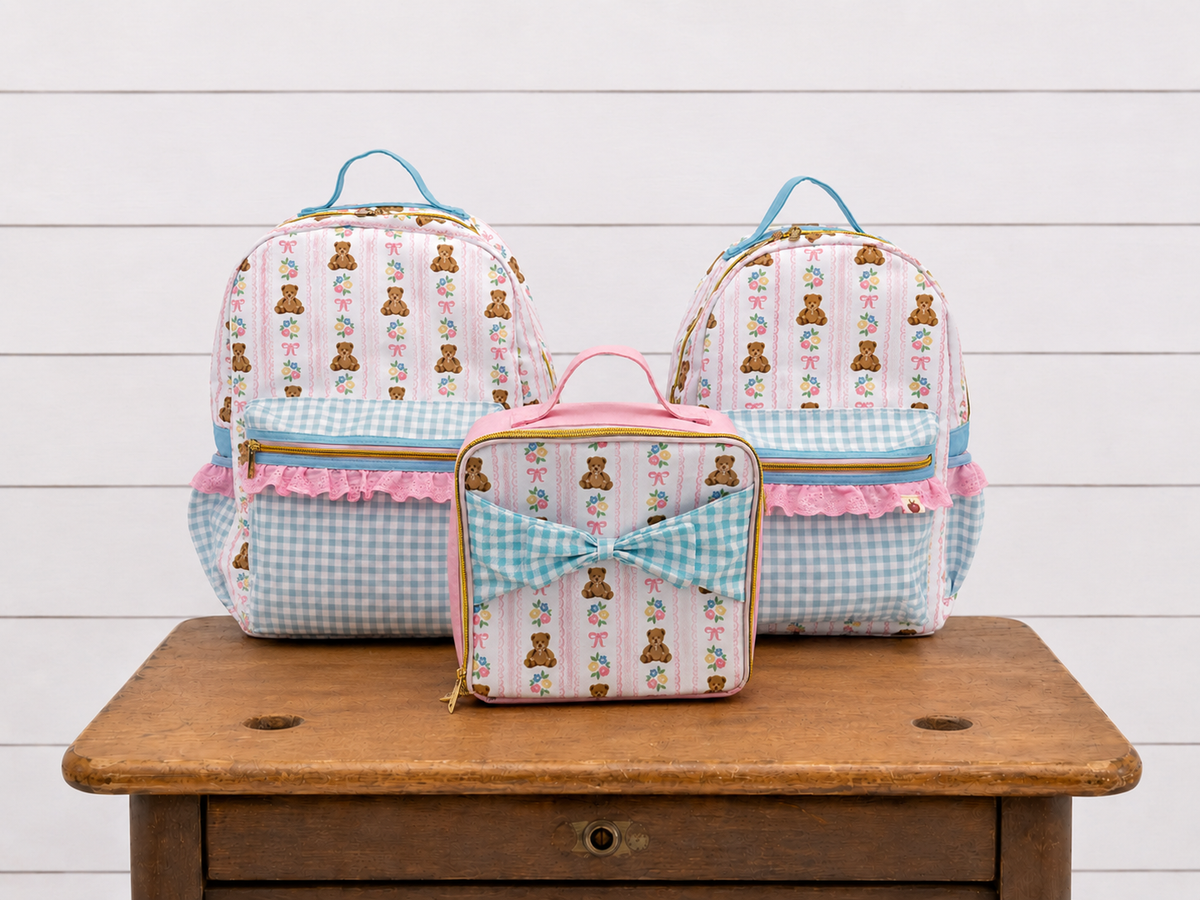 Bree Backpack - Teddy Tea Party