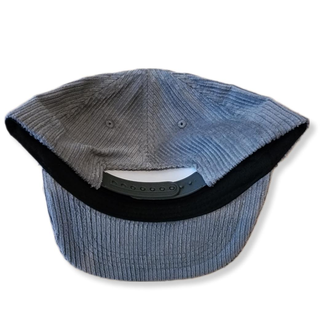 Baby Toddler Corduroy Snapback Hat - Gray