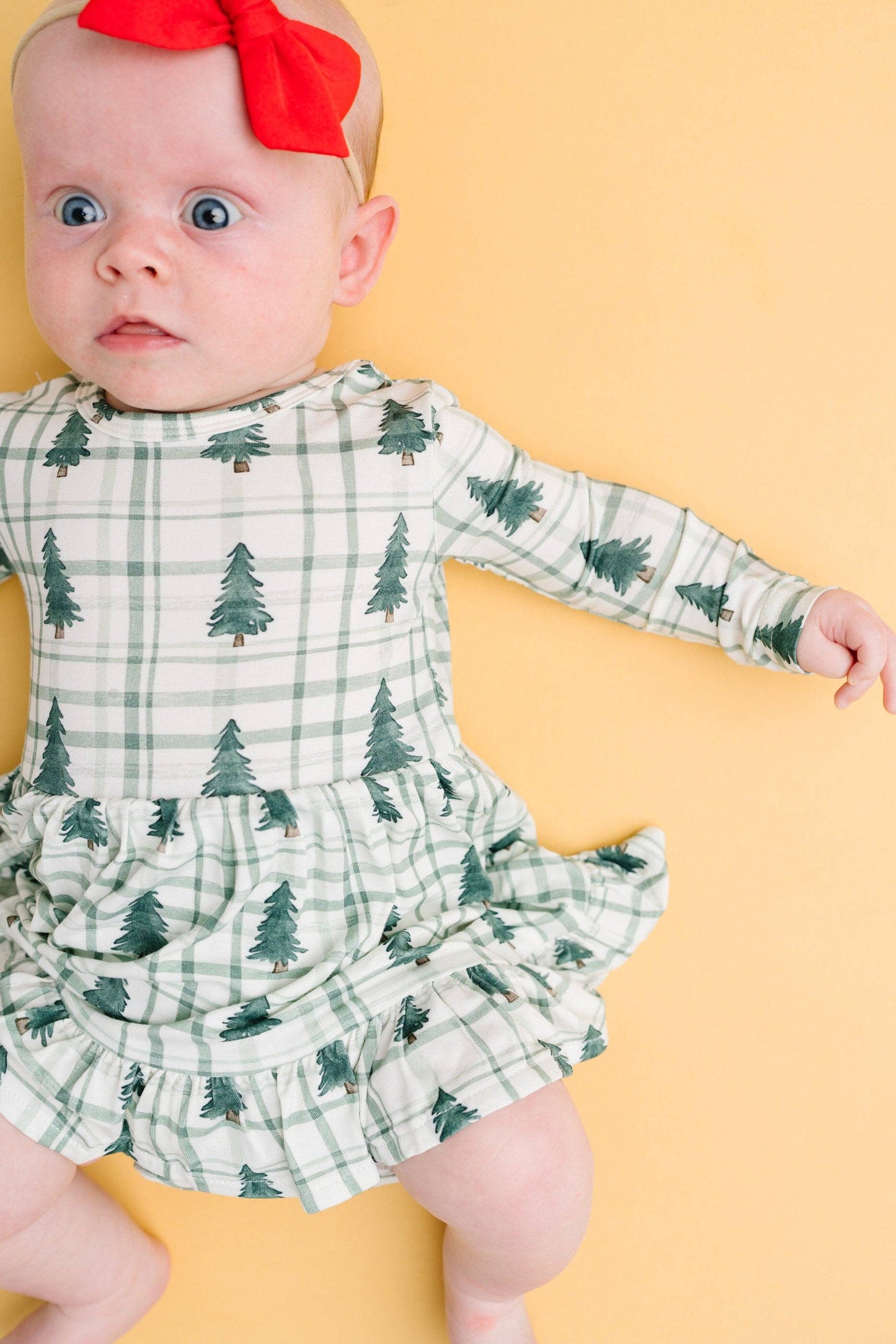 Tree Farm Bodysuit Bamboo Dress