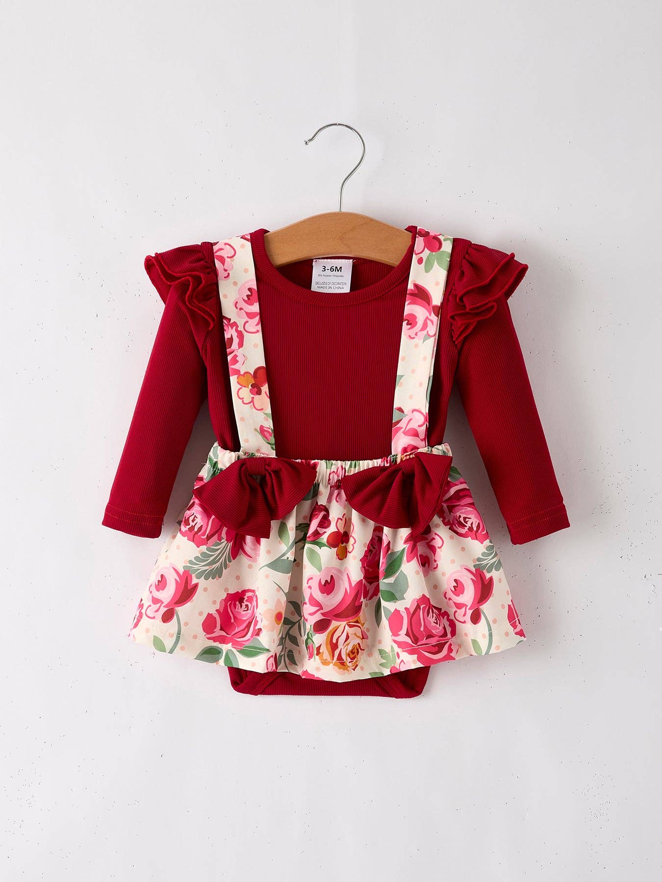 Girls Leopard Romper