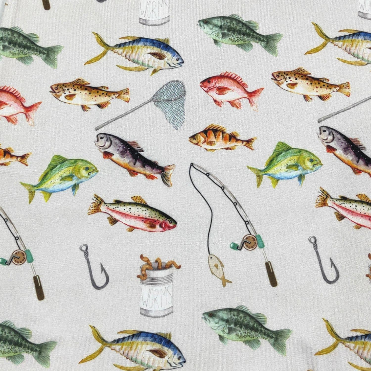 Rainbow Trout Baby Knotted Gown