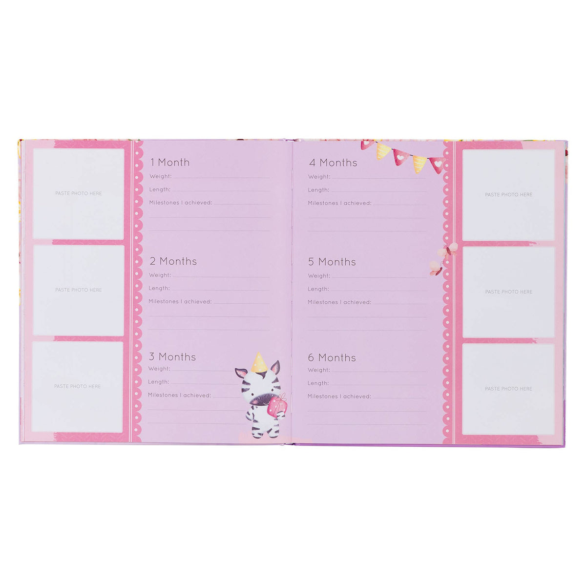 Baby Memory Book for Girls