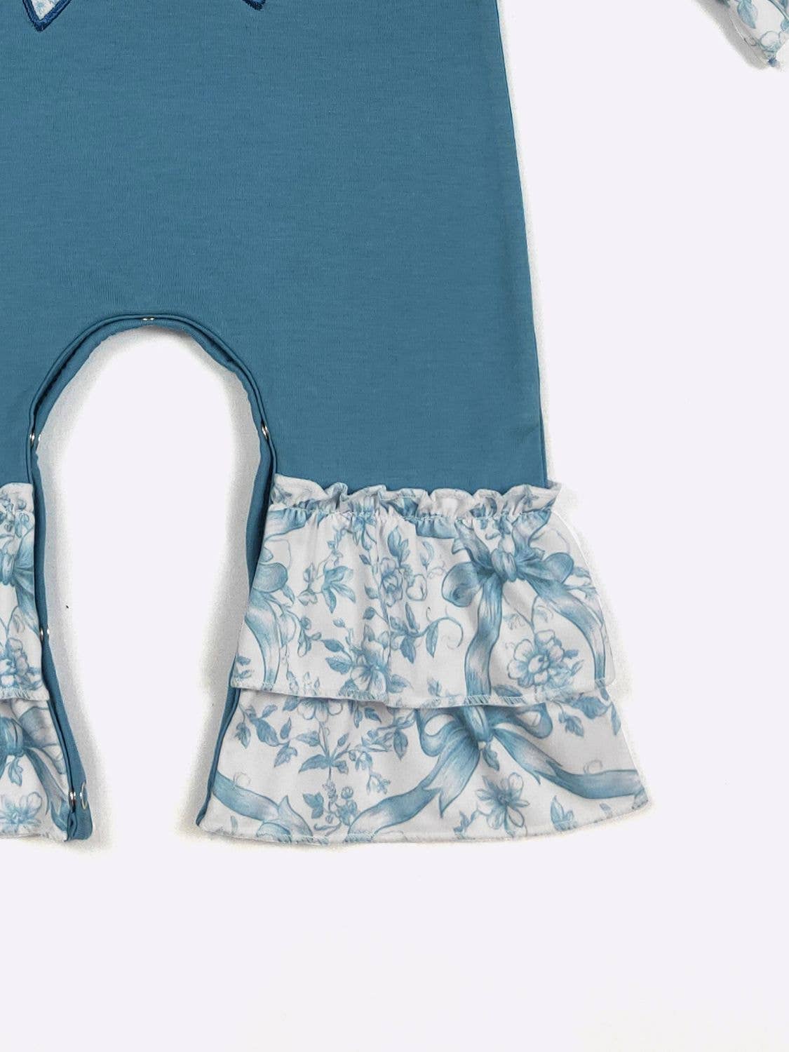 Bow Belle Baby Romper - Embroidery