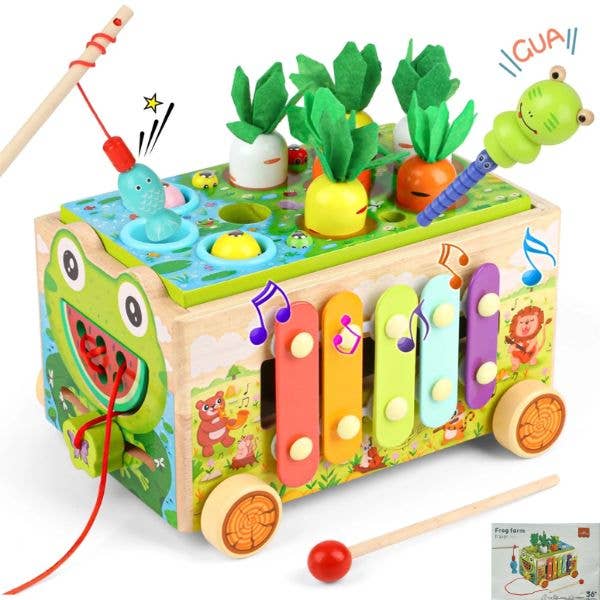 Edutree STEM - The Frog Farm 9" Trailer - #JH7397-QKRG022 - 
