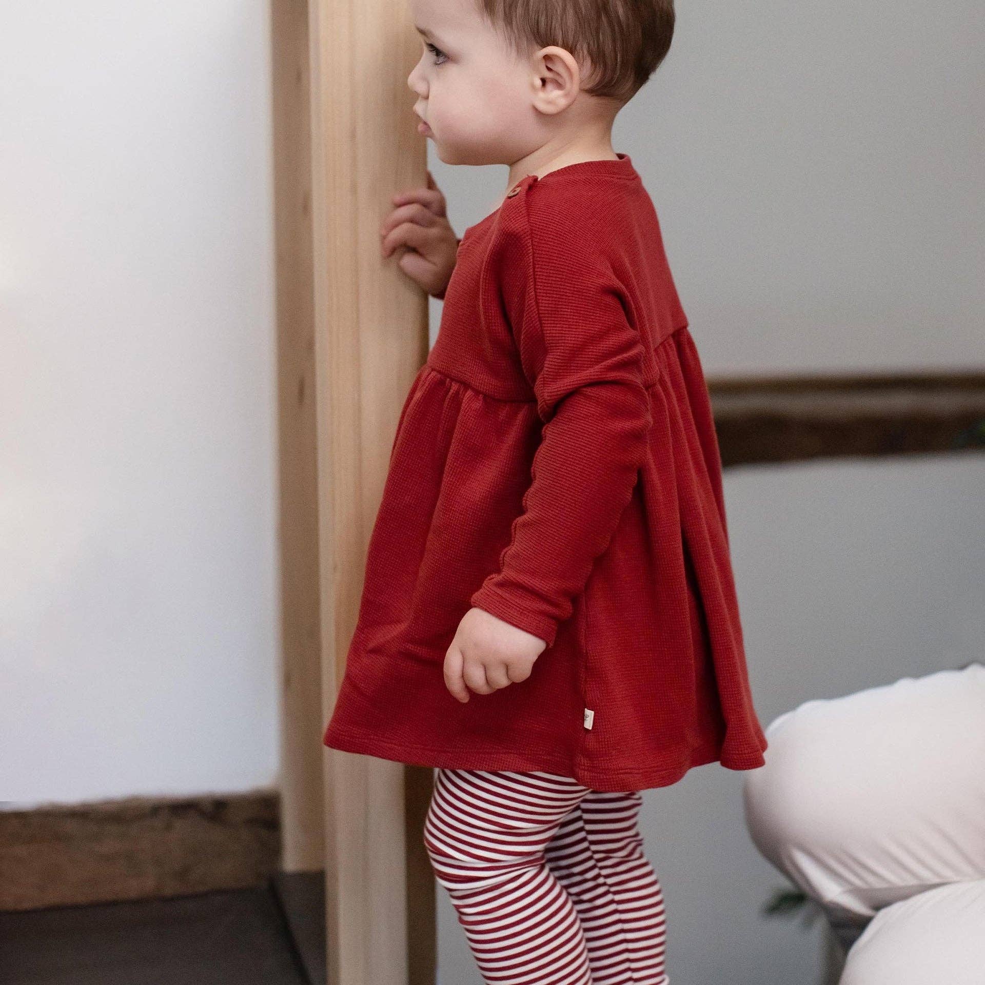 Thermal Organic Girl Tunic & Pants Set