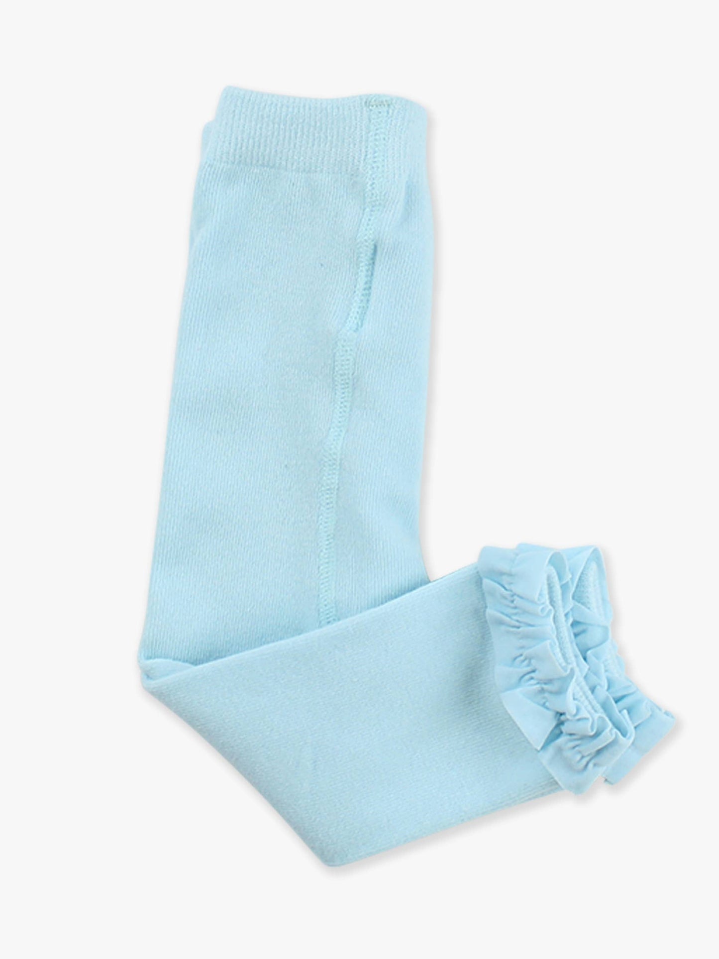 Girls Ocean Tide Footless Ruffle Tights