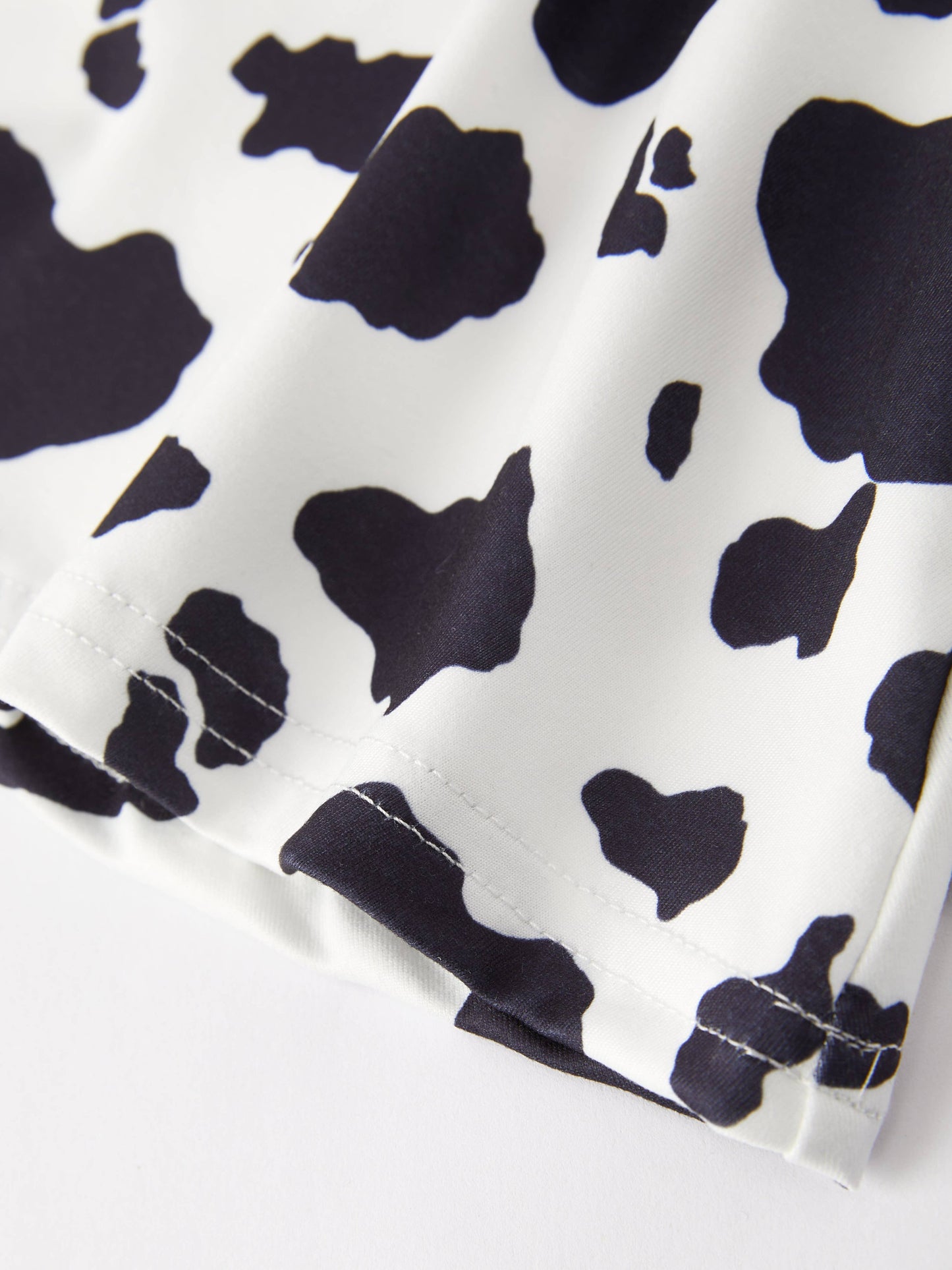 Girls Western Cow Leopard 2 Piece Set