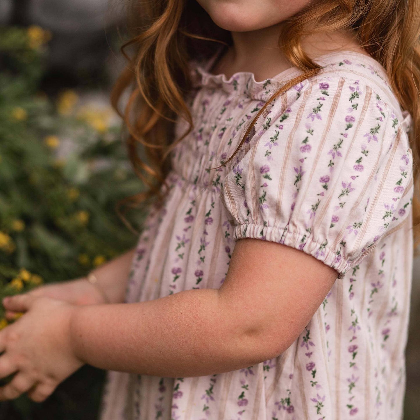 Farmhouse Floral Toddler Tunic Set