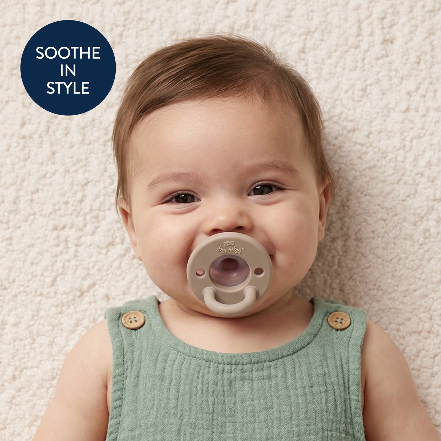 *NEW* Latch & Soothe™ Breastlike Pacifier - Taupe