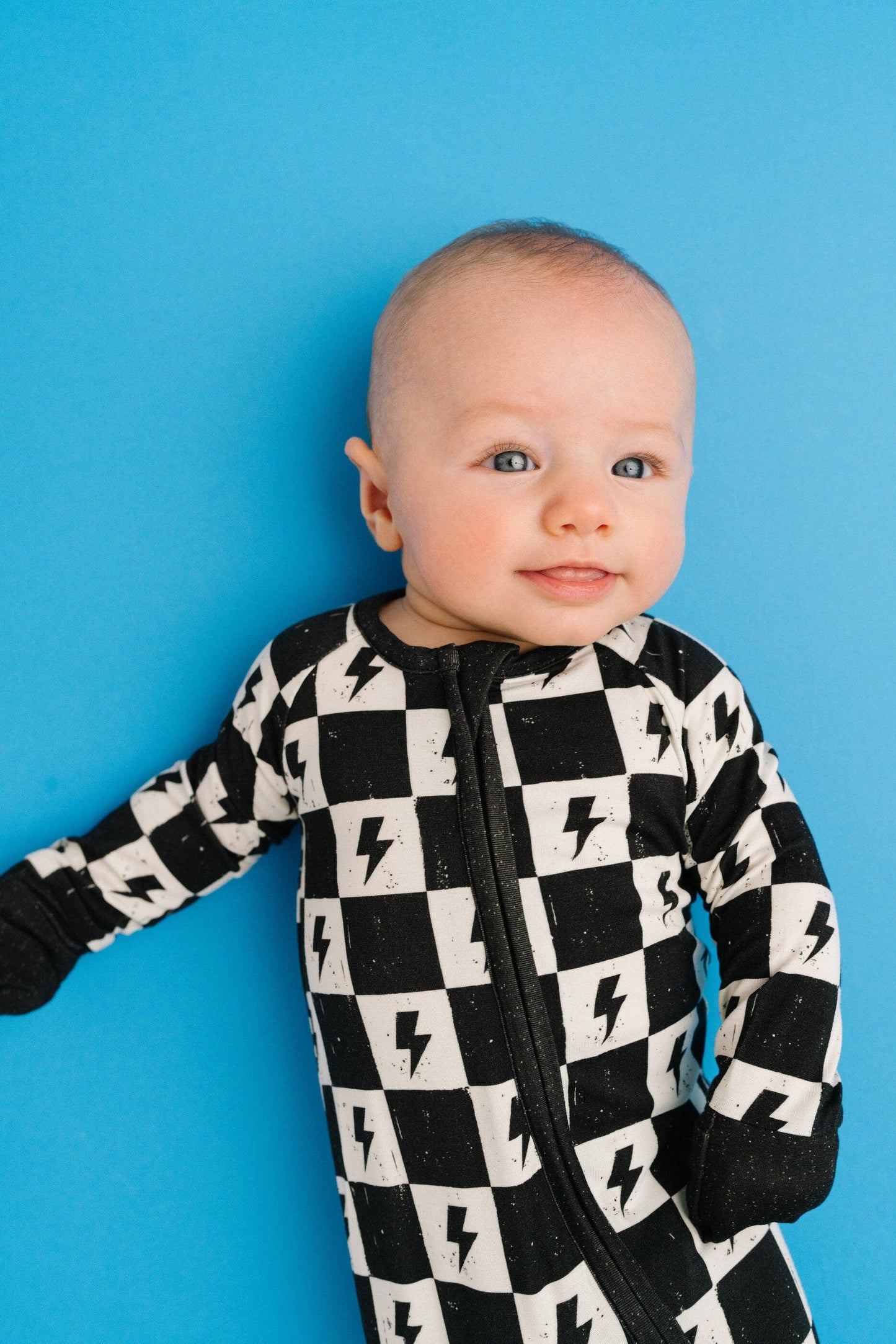 Electric Checkered Bamboo Sleeper