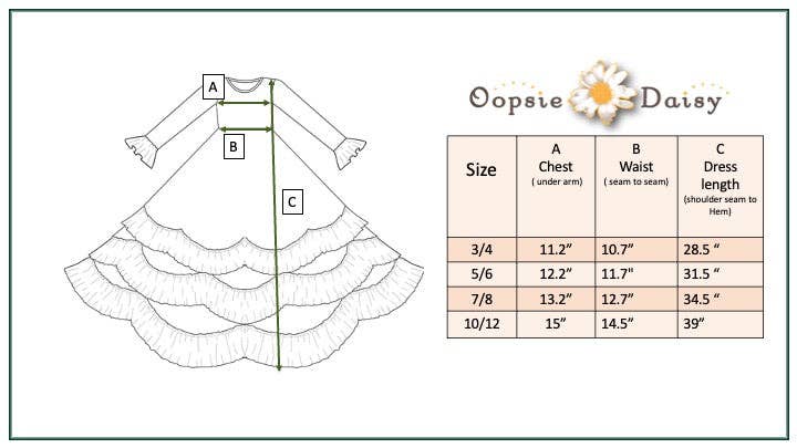 Kids Winter Mint Floral Long Sleeve Fall Ruffles Dress