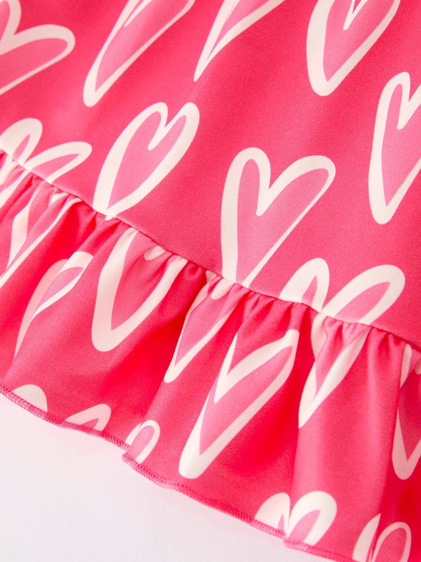 Valentine’s Day Girls Dress – Sweetheart Heart Print, Solid Pink, or Checker Bow Design