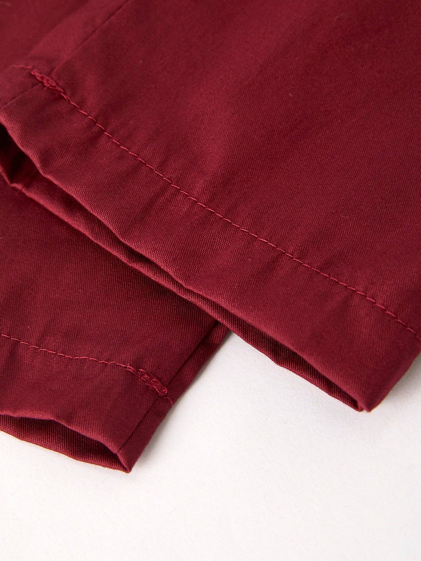 Dark Red Smocked Church Christ Bishop Christening Boys'Set