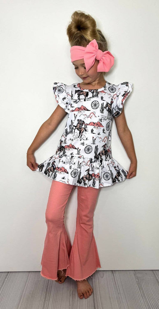 Coral Frontier Girls Set