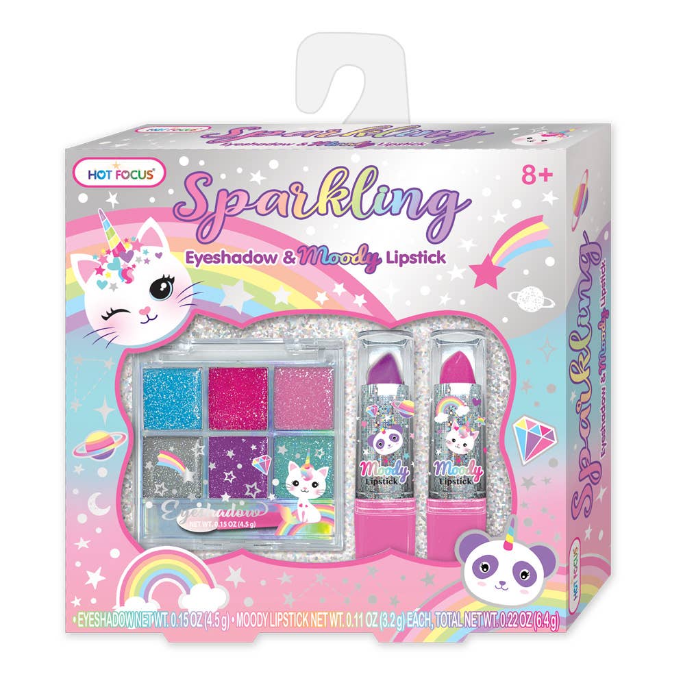 Sparkling Eyeshadow & Moody Lipstick, Caticorn