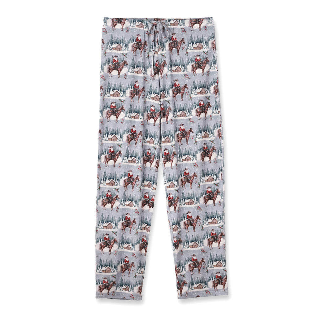 Cowboy Christmas Family Matching Soft Bamboo Pajamas
