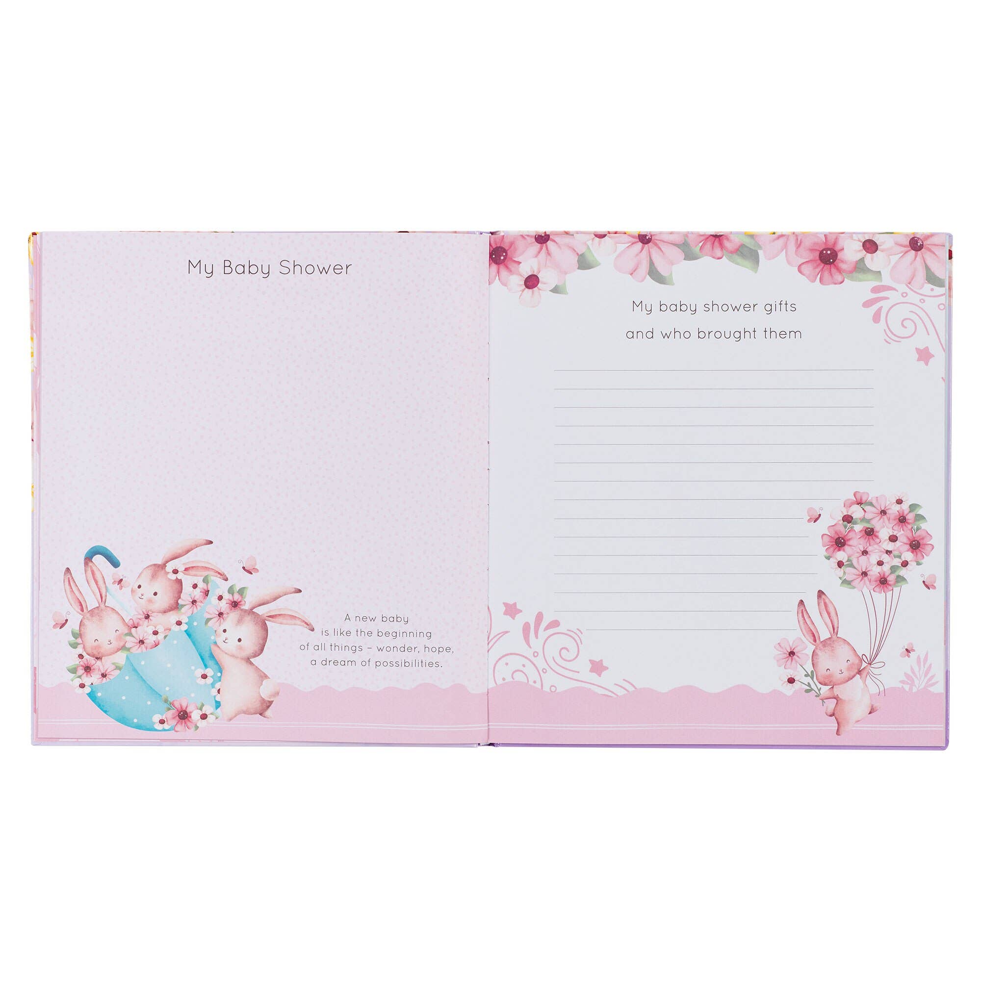 Baby Memory Book for Girls