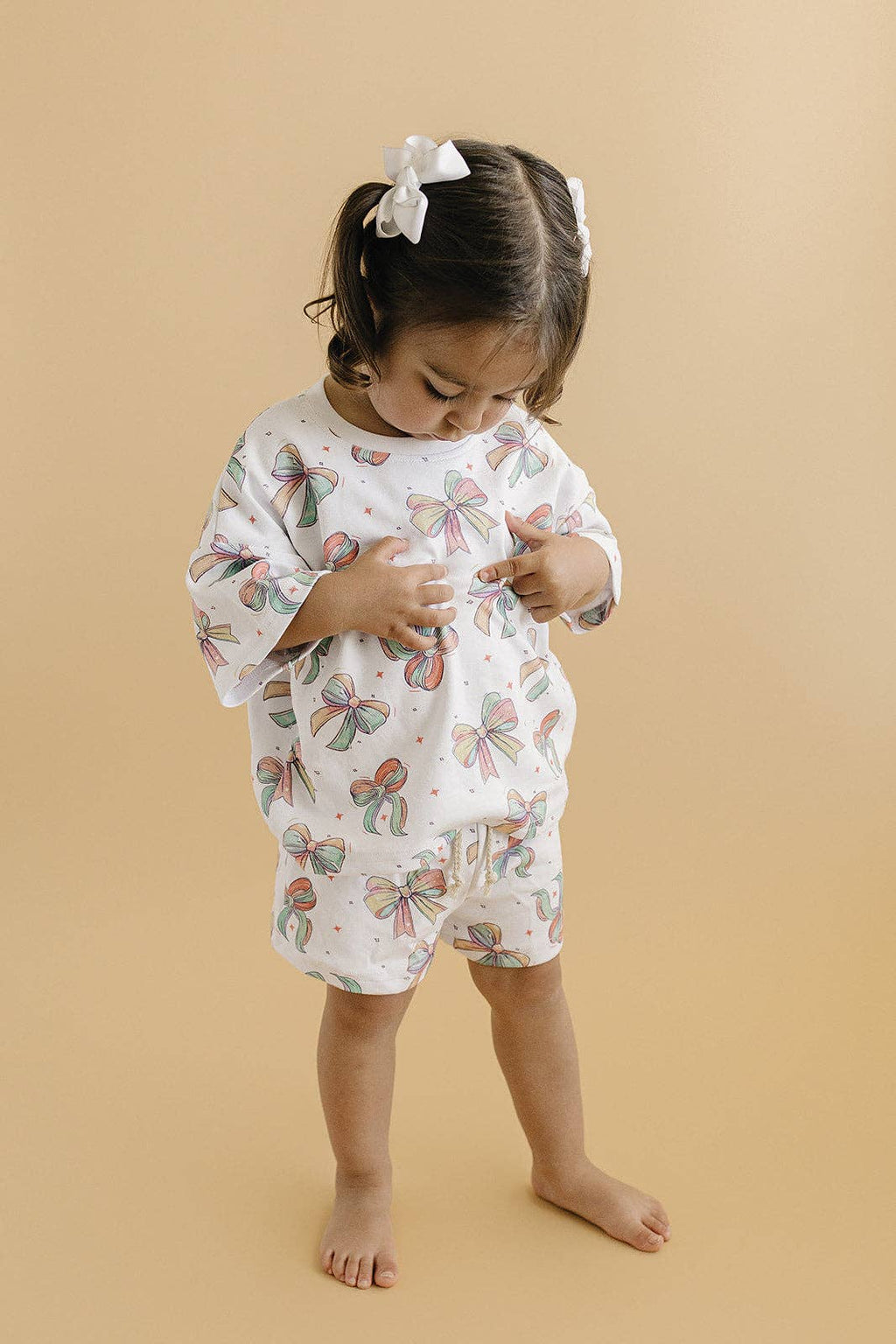 Shorts Set | Happy Bows