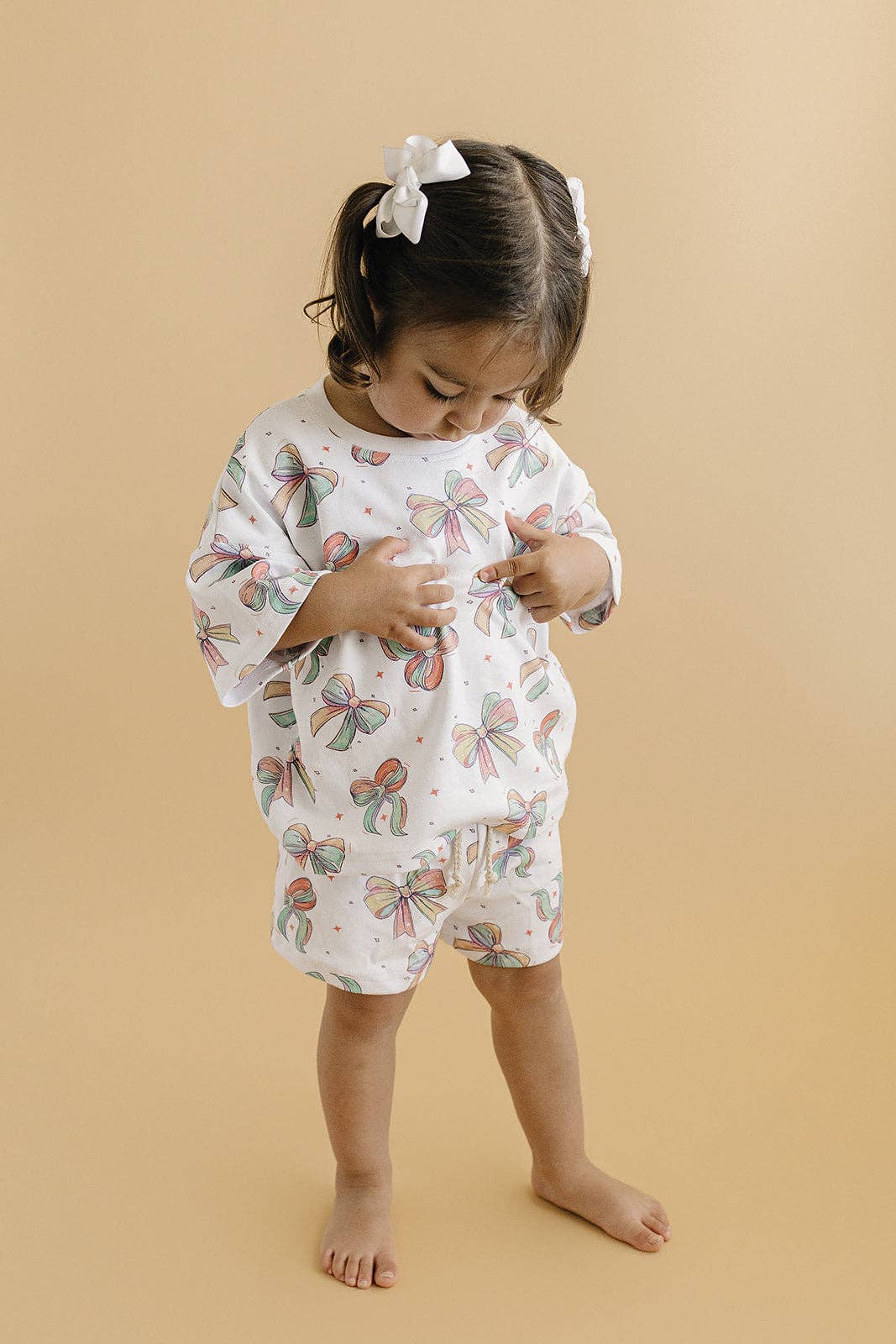 Shorts Set | Happy Bows