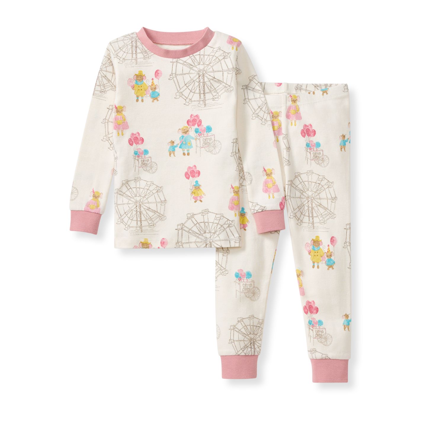 Fall Carnival Kids PJ Set